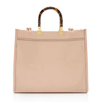 Fendi Leather Sunshine Medium Shopper Tote (SHF-TLlb2r)