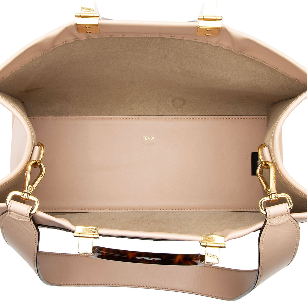 Fendi Leather Sunshine Medium Shopper Tote (SHF-BvSOLv)