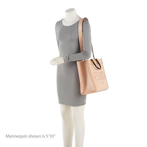 Fendi Leather Sunshine Medium Shopper Tote (SHF-BvSOLv)