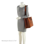Fendi Leather Sunshine Medium Shopper Tote (SHF-HXrlOm)