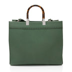Fendi Leather Sunshine Medium Shopper Tote (SHF-qVztkQ)