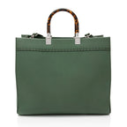 Fendi Leather Sunshine Medium Shopper Tote (SHF-qVztkQ)