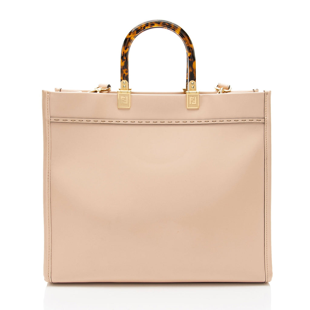 Fendi Leather Sunshine Medium Shopper Tote (SHF-HUEoka)