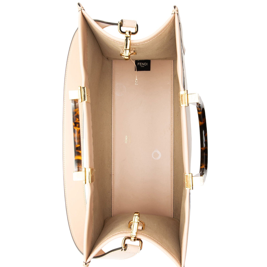 Fendi Leather Sunshine Medium Shopper Tote (SHF-HUEoka)