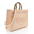 Fendi Leather Sunshine Medium Shopper Tote (SHF-HUEoka)