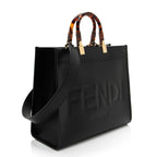 Fendi Leather Sunshine Medium Shopper Tote (SHF-dEYRPB)
