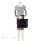 Fendi Leather Sunshine Medium Shopper Tote (SHF-BBtdJR)