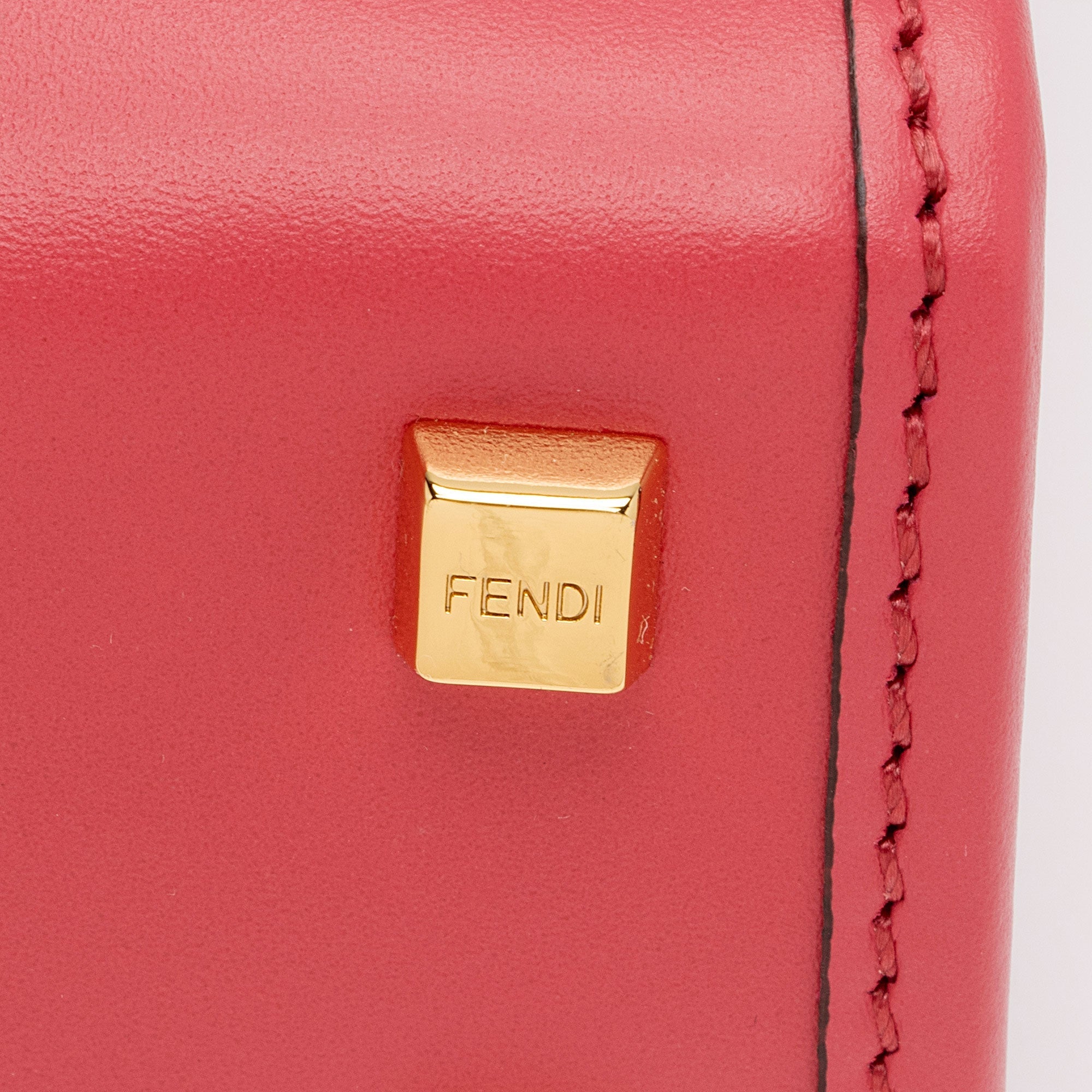 Fendi Leather Sunshine Mini Shopper Tote (SHF-88FrWs)