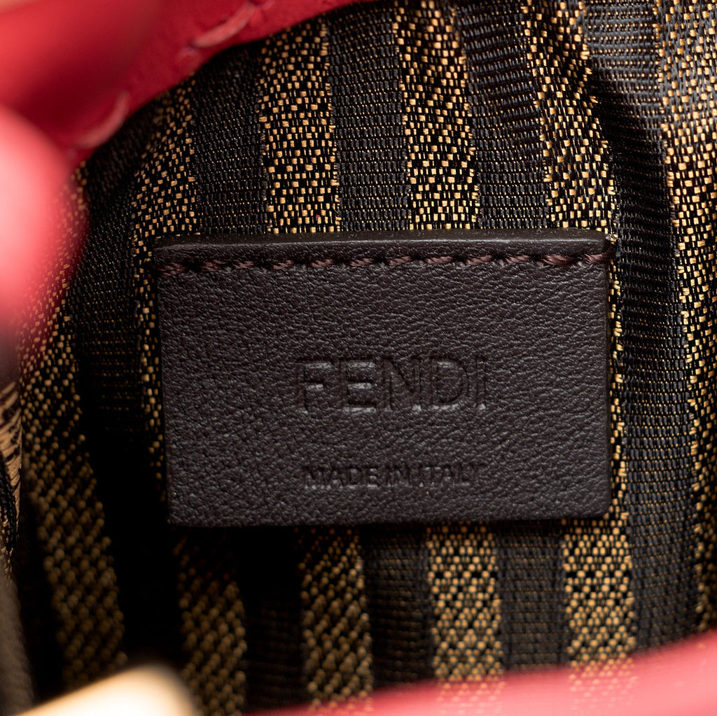 Fendi Leather Sunshine Mini Shopper Tote (SHF-88FrWs)