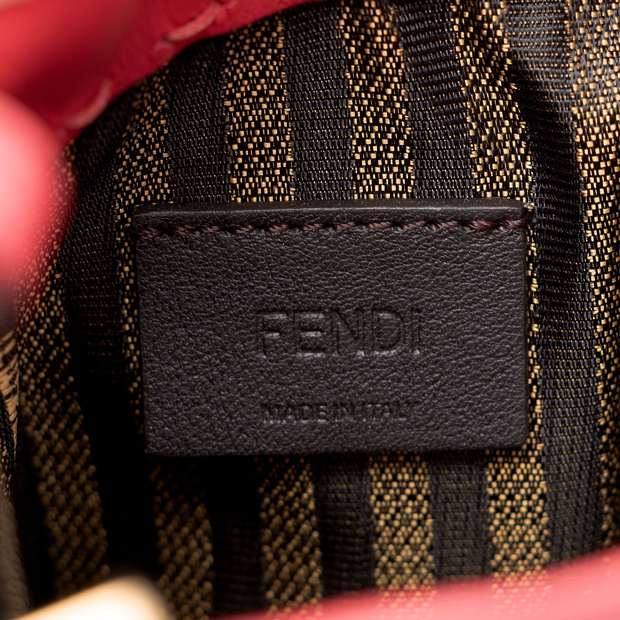 Fendi Leather Sunshine Mini Shopper Tote (SHF-88FrWs)