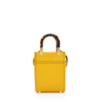 Fendi Leather Sunshine Mini Shopper Tote (SHF-gwczKA)