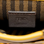 Fendi Leather Sunshine Mini Shopper Tote (SHF-gwczKA)