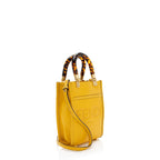 Fendi Leather Sunshine Mini Shopper Tote (SHF-gwczKA)