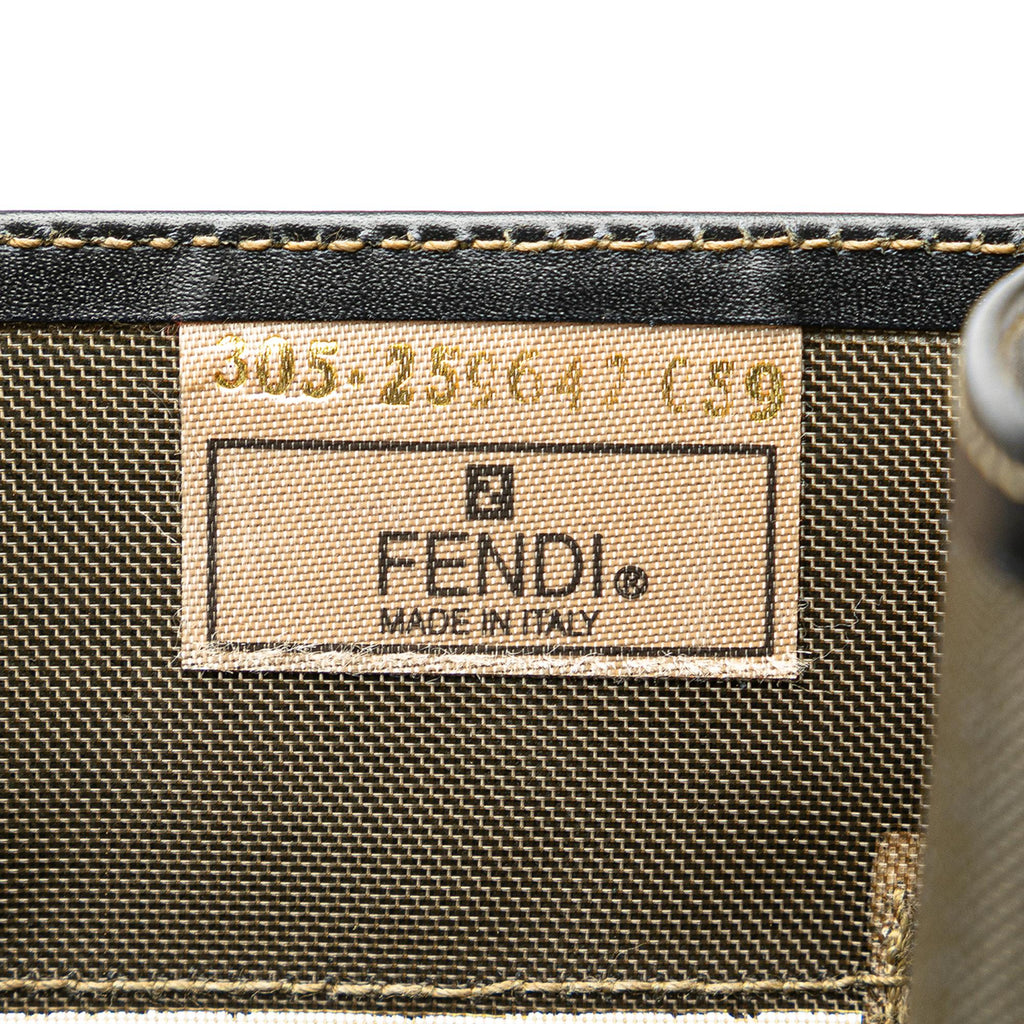 Fendi Leather-Trimmed Mesh Logo Tote (SHG-u56EIb)