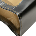Fendi Leather-Trimmed Mesh Logo Tote (SHG-u56EIb)