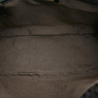 Fendi Leather-Trimmed Zucchino Tote (SHG-36075)