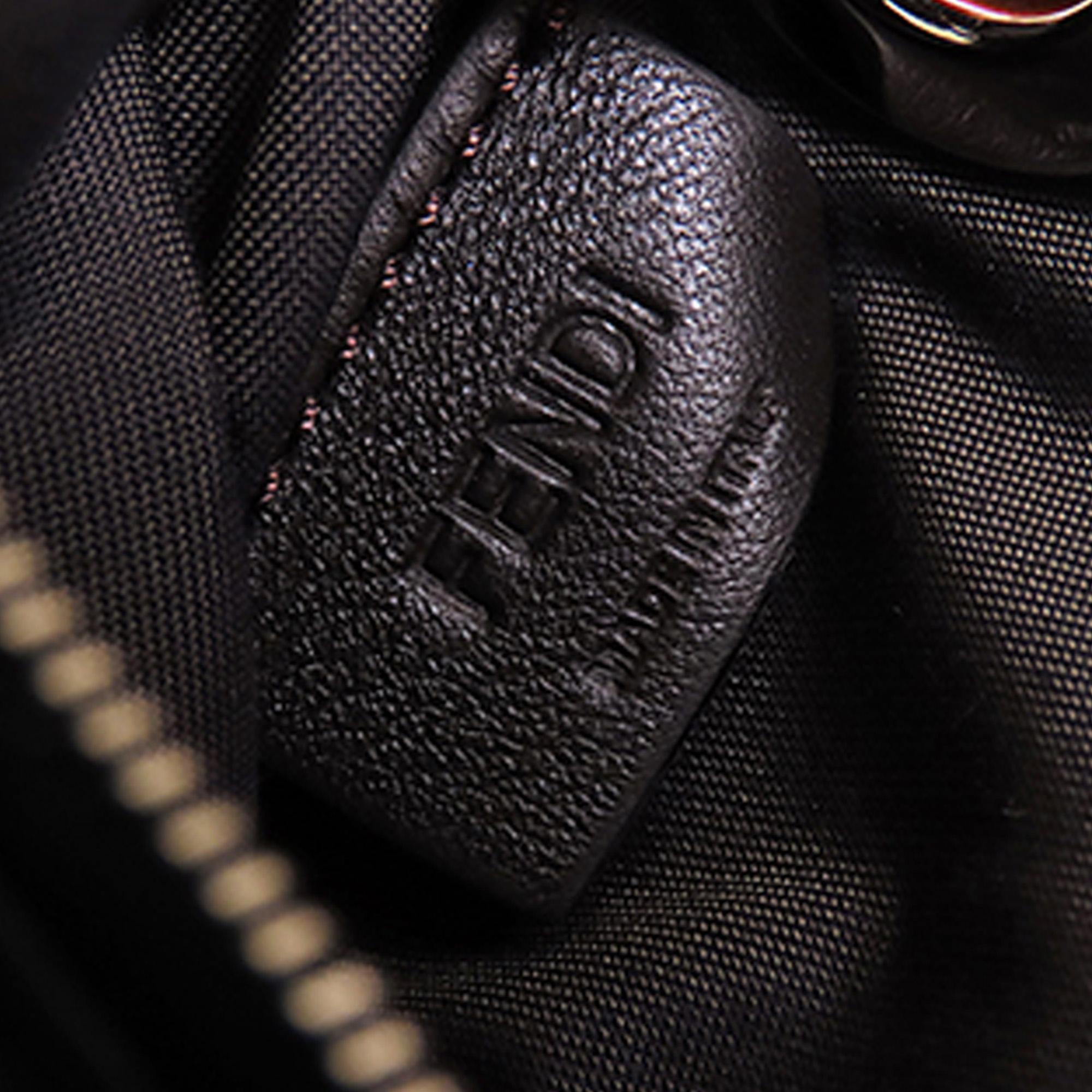 Fendi Leather Triplette Clutch Bag (SHG-sSklWg)