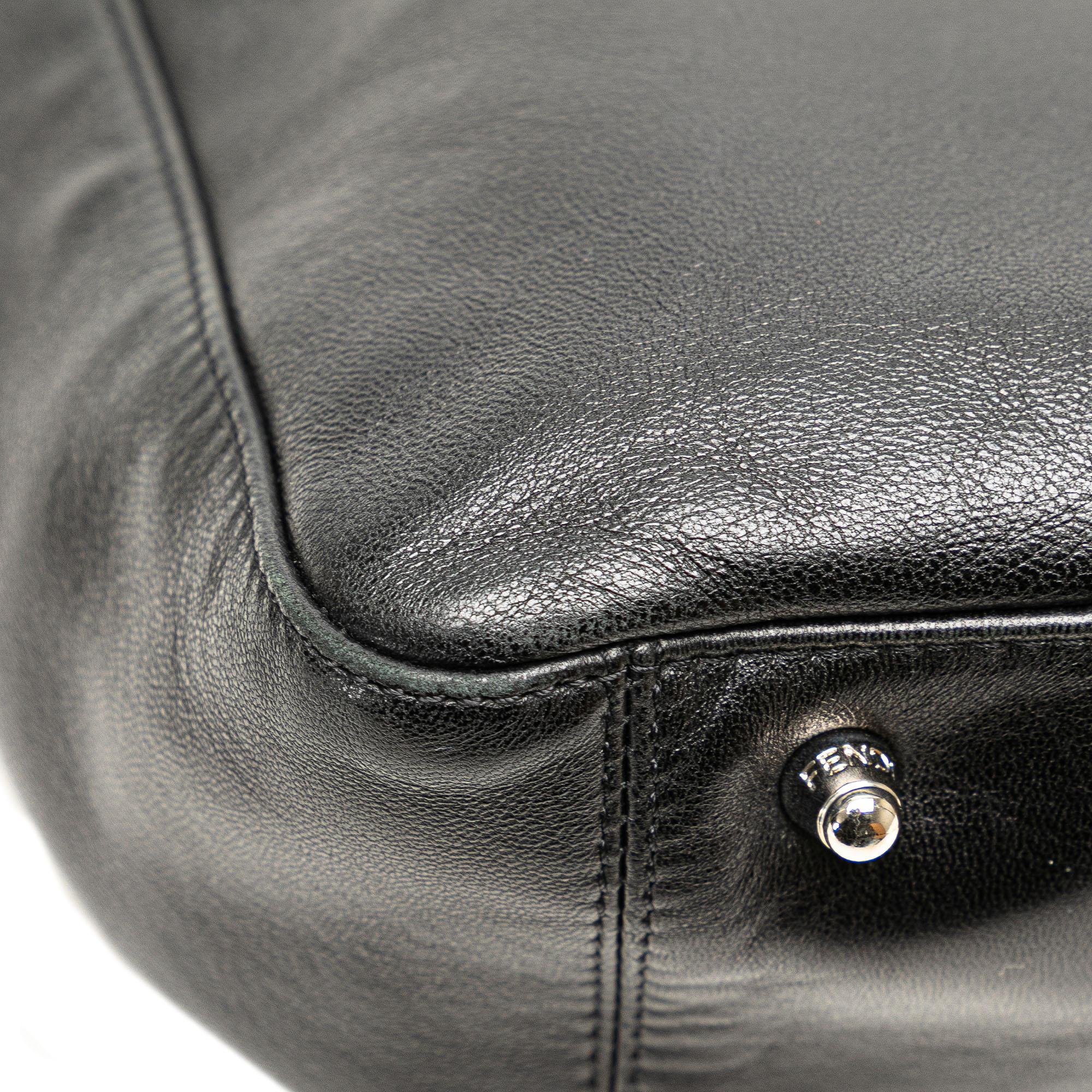 Fendi Leather Twins Handbag (SHG-cAh655)