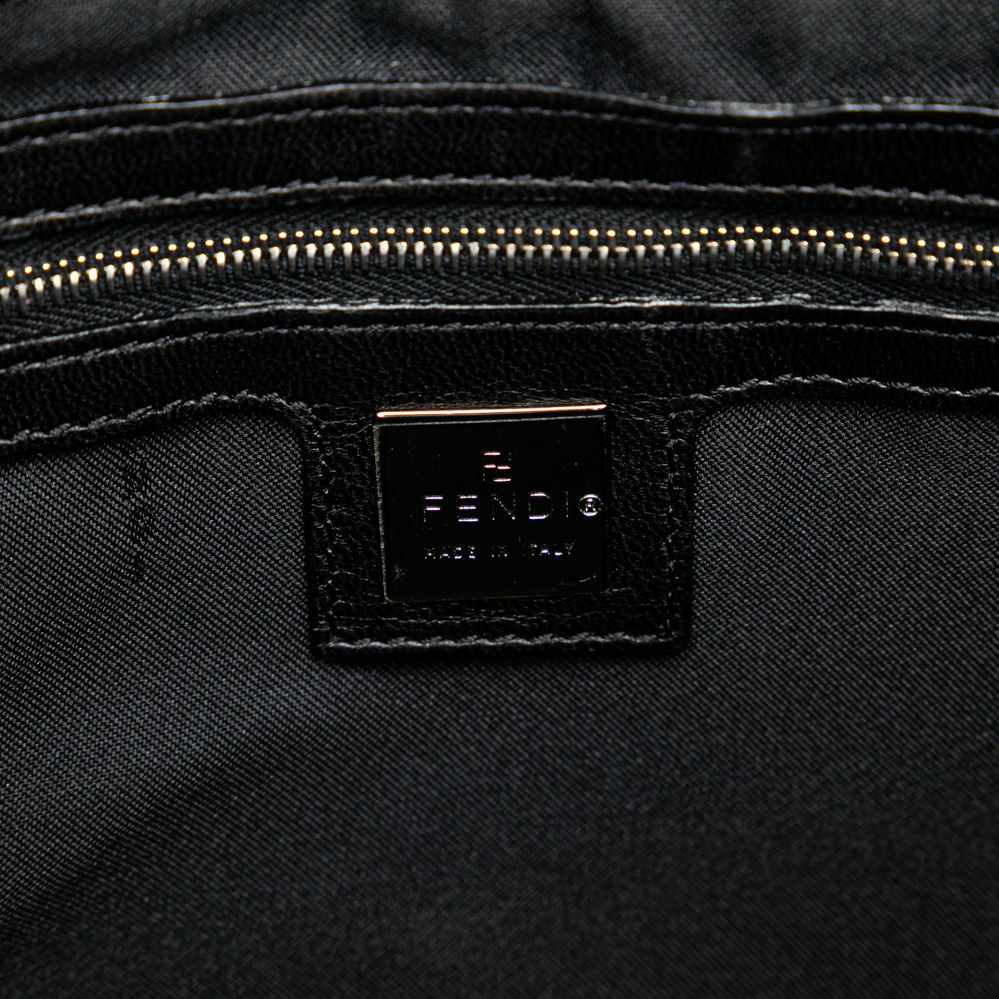 Fendi Leather Twins Handbag (SHG-cAh655)