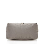 Fendi Leather Villa Selleria Borghese Tote (SHF-18630)