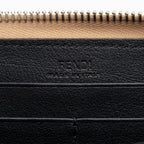 Fendi Leather Zip Around Wallet (SHF-12618)