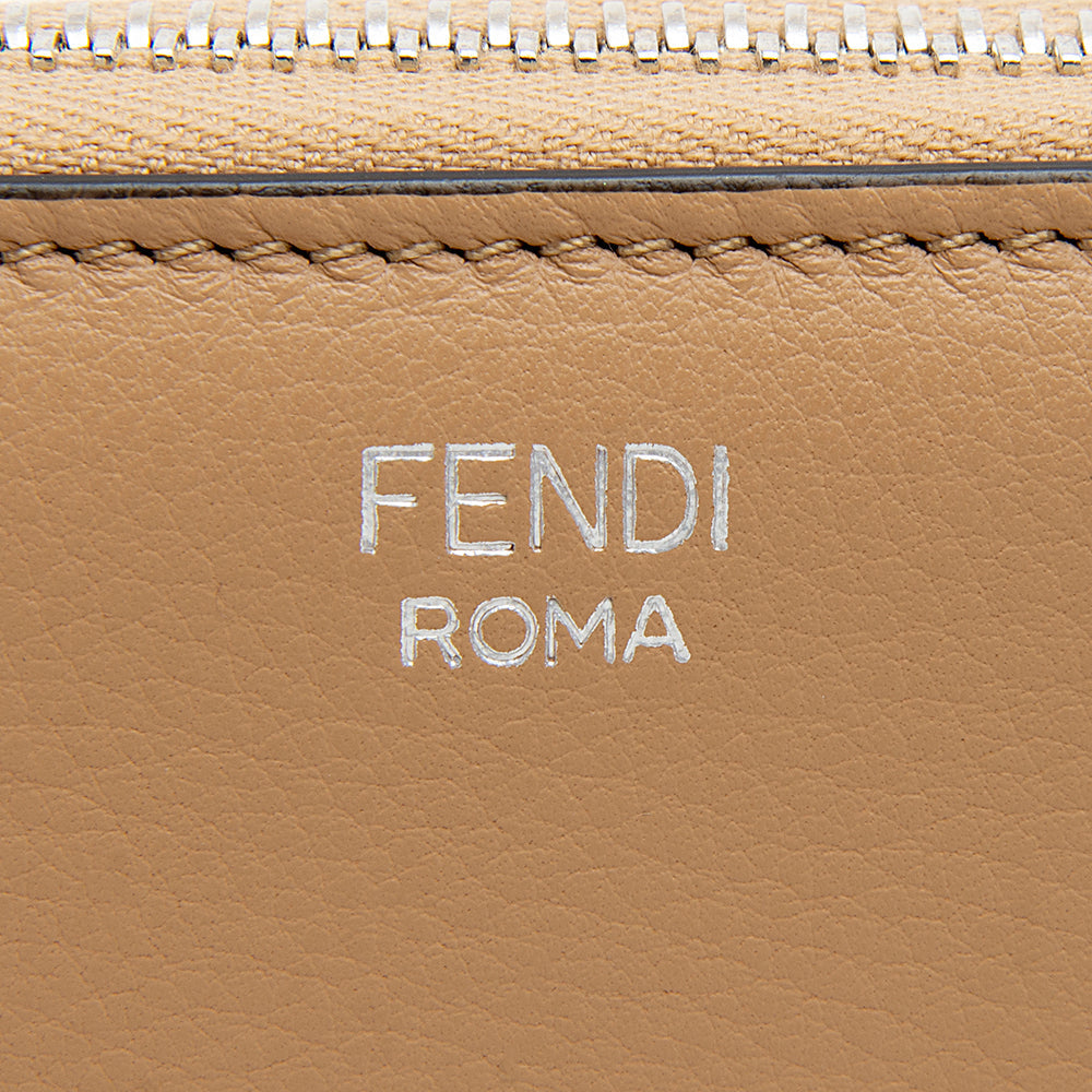 Fendi Leather Zip Around Wallet (SHF-12618)