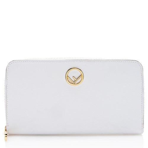Fendi Leather F is Fendi Zip Around Wallet (SHF-21647)