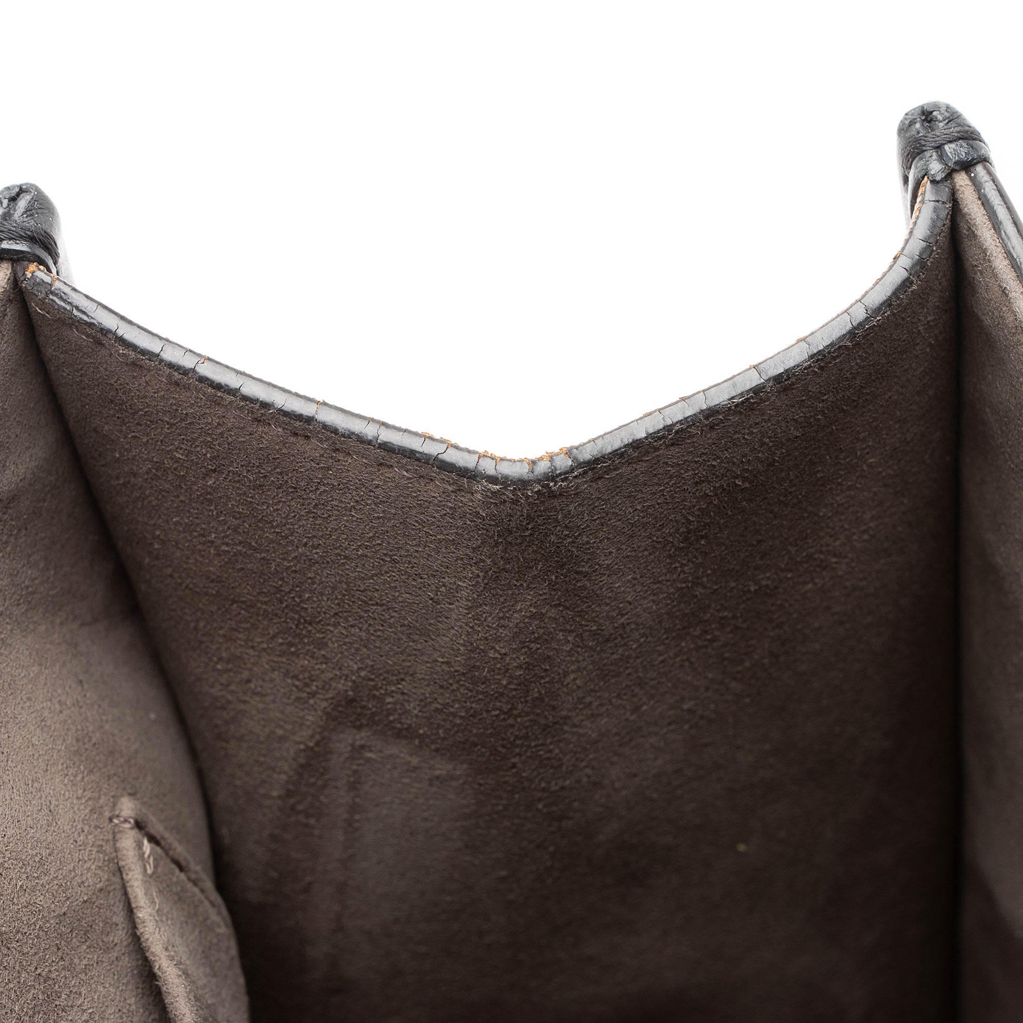 Fendi Leather Zucca Kan I Medium Shoulder Bag (SHF-yPmLhG)