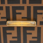 Fendi Leather Zucca Kan I Medium Shoulder Bag (SHF-yPmLhG)