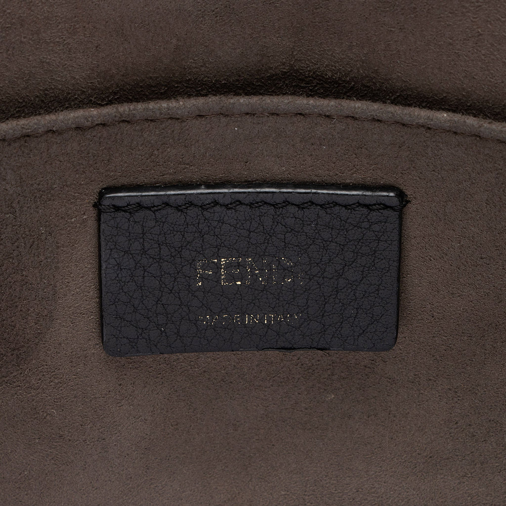 Fendi Leather Zucca Kan I Medium Shoulder Bag (SHF-yPmLhG)