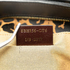 Fendi Leopard Print Canvas Shoulder Bag (SHG-mAVci8)