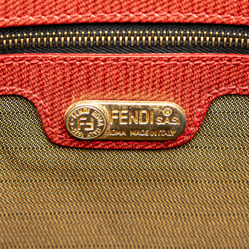 Fendi Leopard Print Canvas Tote (SHG-KYQBn0)