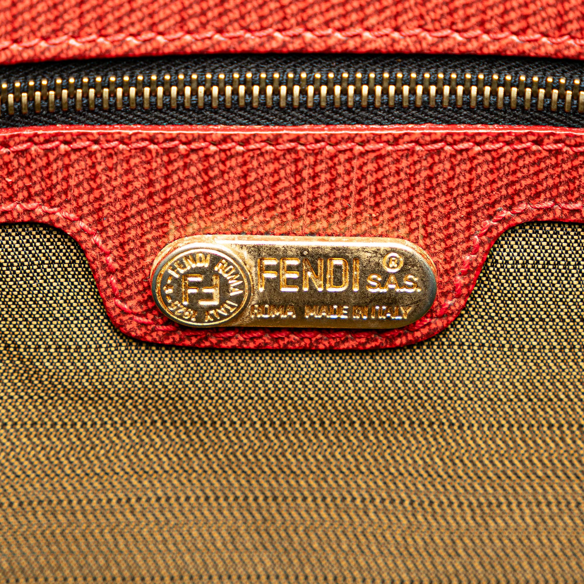 Fendi Leopard Print Canvas Tote (SHG-KYQBn0)