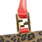 Fendi Leopard Print Canvas Tote (SHG-dcrZfo)