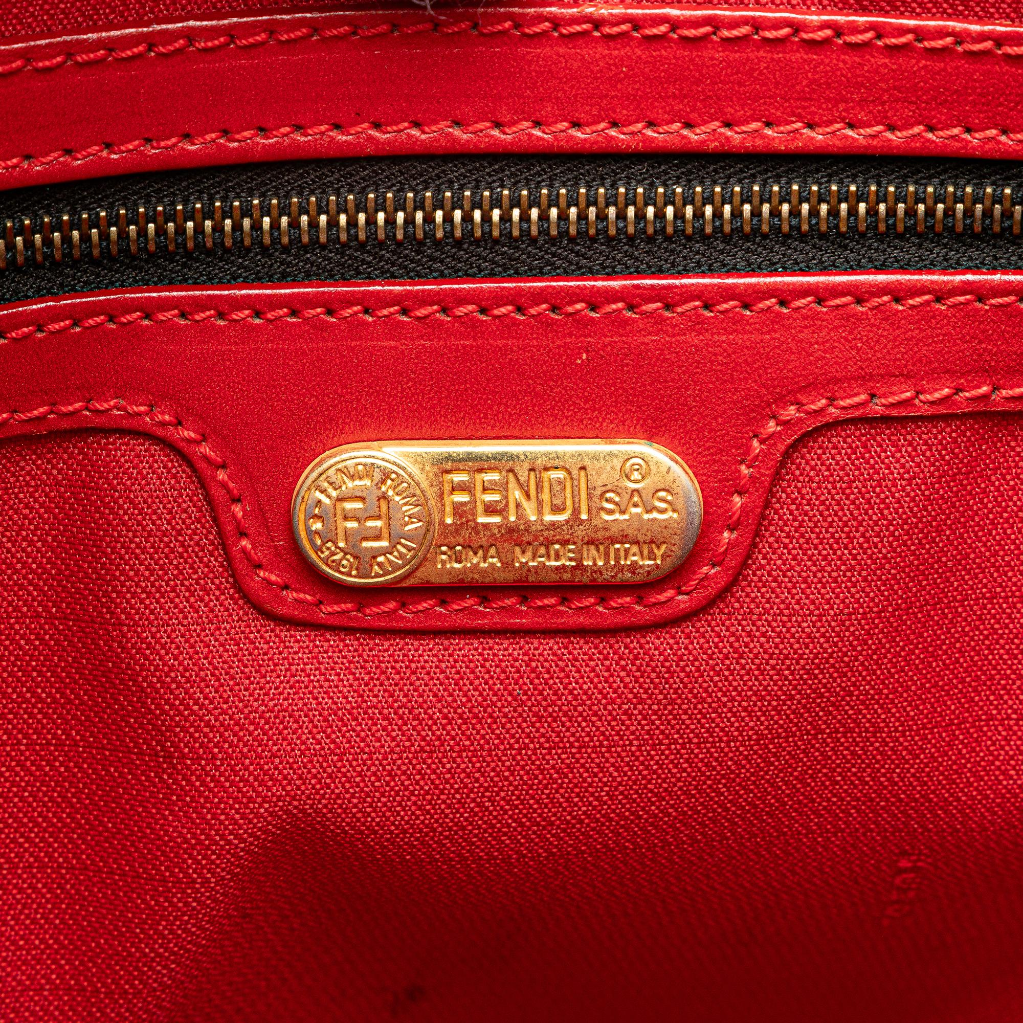 Fendi Leopard Print Canvas Tote (SHG-dcrZfo)