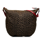 Fendi Leopard Print Hobo (SHG-xuVedU)