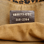 Fendi Leopard Print Nylon Tote Bag (SHG-33460)