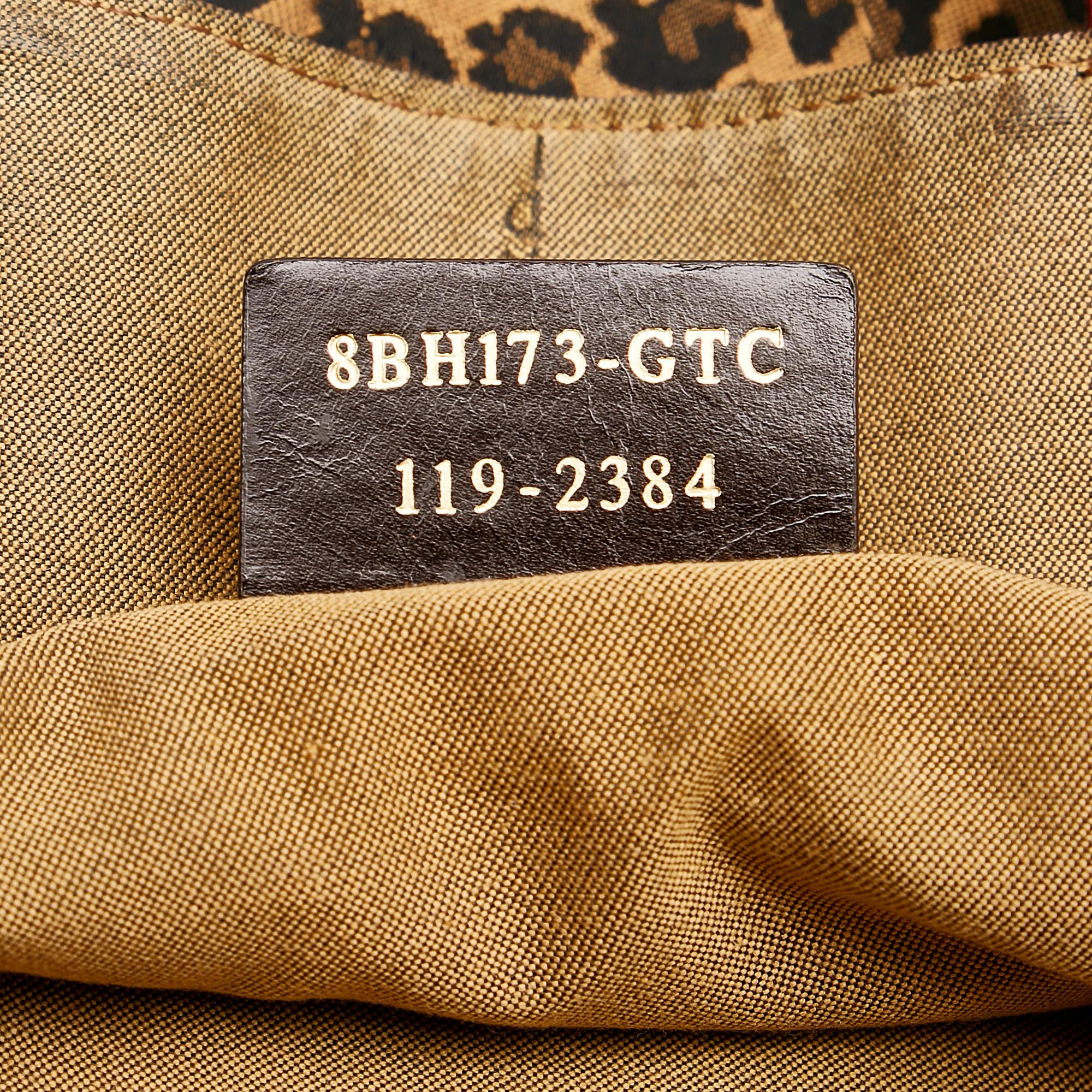 Fendi Leopard Print Nylon Tote Bag (SHG-33460)