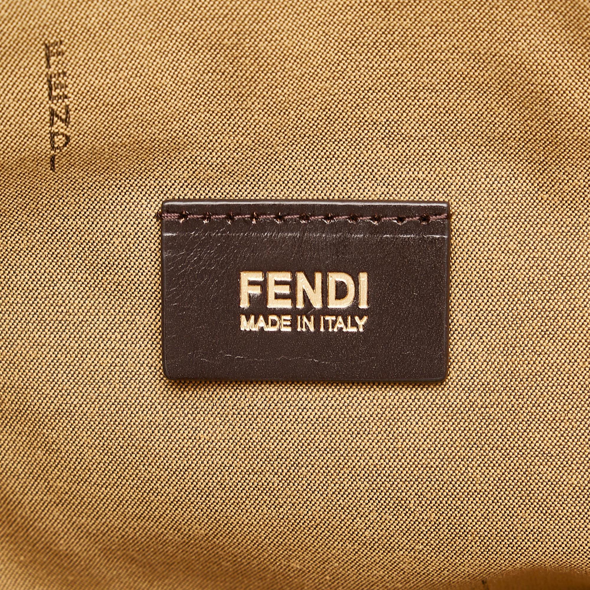 Fendi Leopard Print Nylon Tote Bag (SHG-33837)