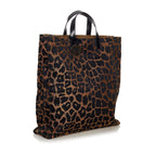 Fendi Leopard Print Nylon Tote Bag (SHG-33837)