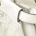 Fendi Limited Edition Medium PVC Peekaboo Satchel (SHG-IBp3e8)