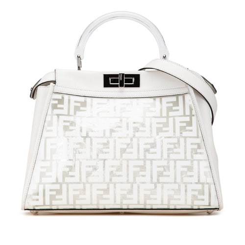Fendi Limited Edition Medium PVC Peekaboo Satchel (SHG-IBp3e8)
