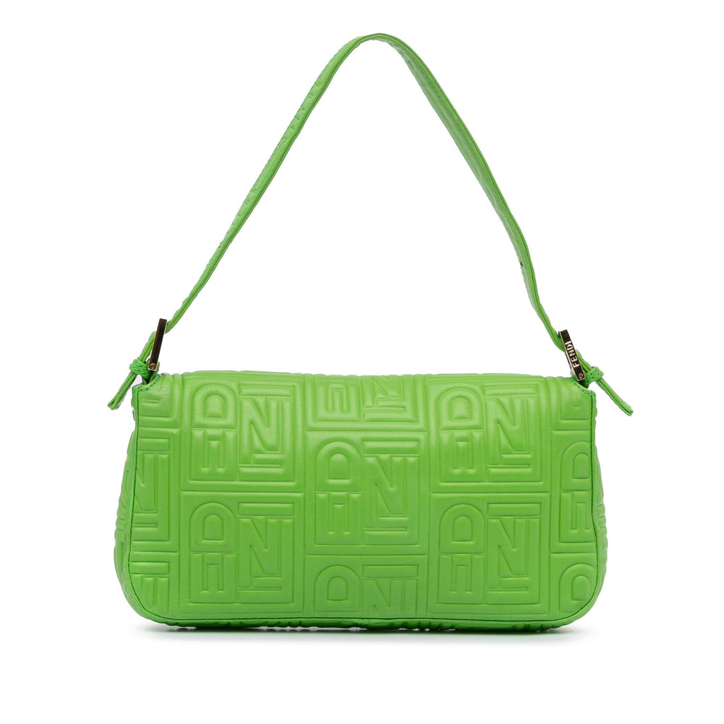 Fendi Logo Embossed Baguette (SHG-DkmKFV)