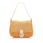 Fendi Mamma Forever Canvas Shoulder Bag (SHG-DlKaOE)