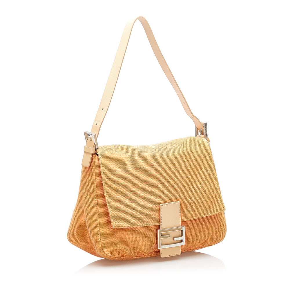 Fendi Mamma Forever Canvas Shoulder Bag (SHG-DlKaOE)
