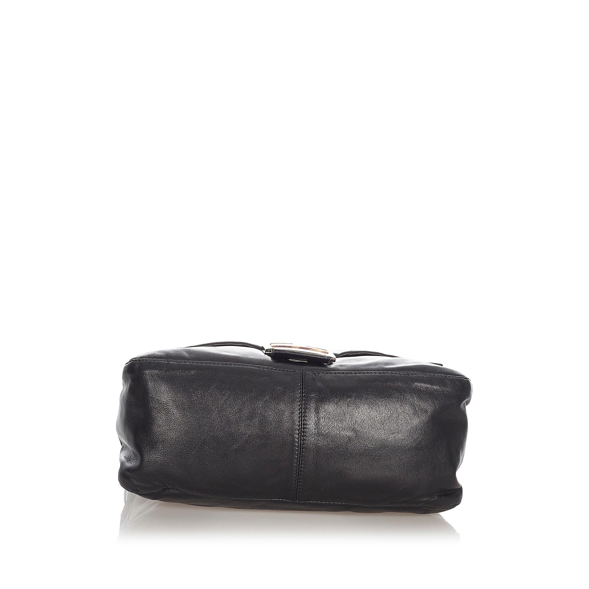 Fendi Mamma Forever Leather Shoulder Bag (SHG-31748)