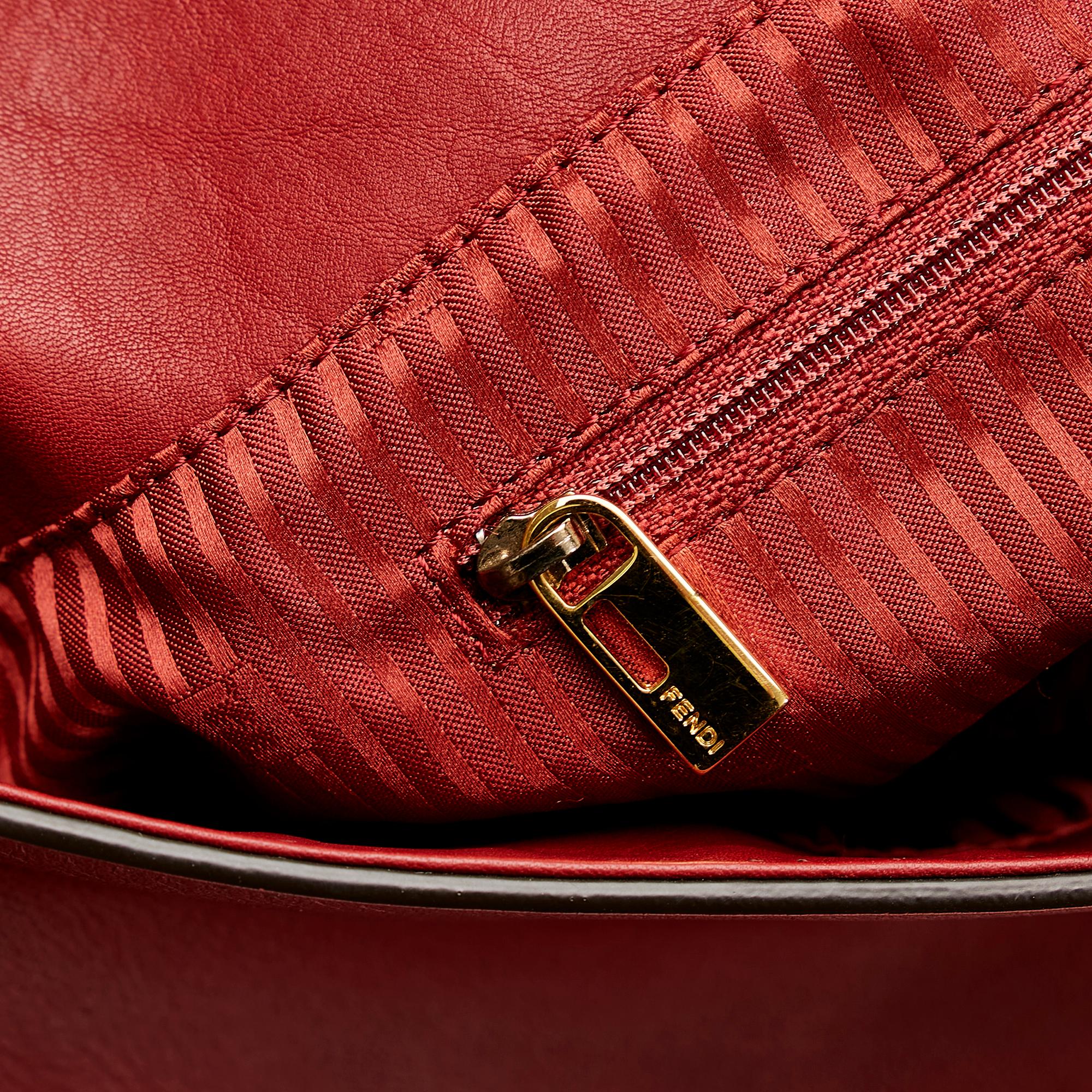 Fendi Mamma Forever Leather Shoulder Bag (SHG-36069)