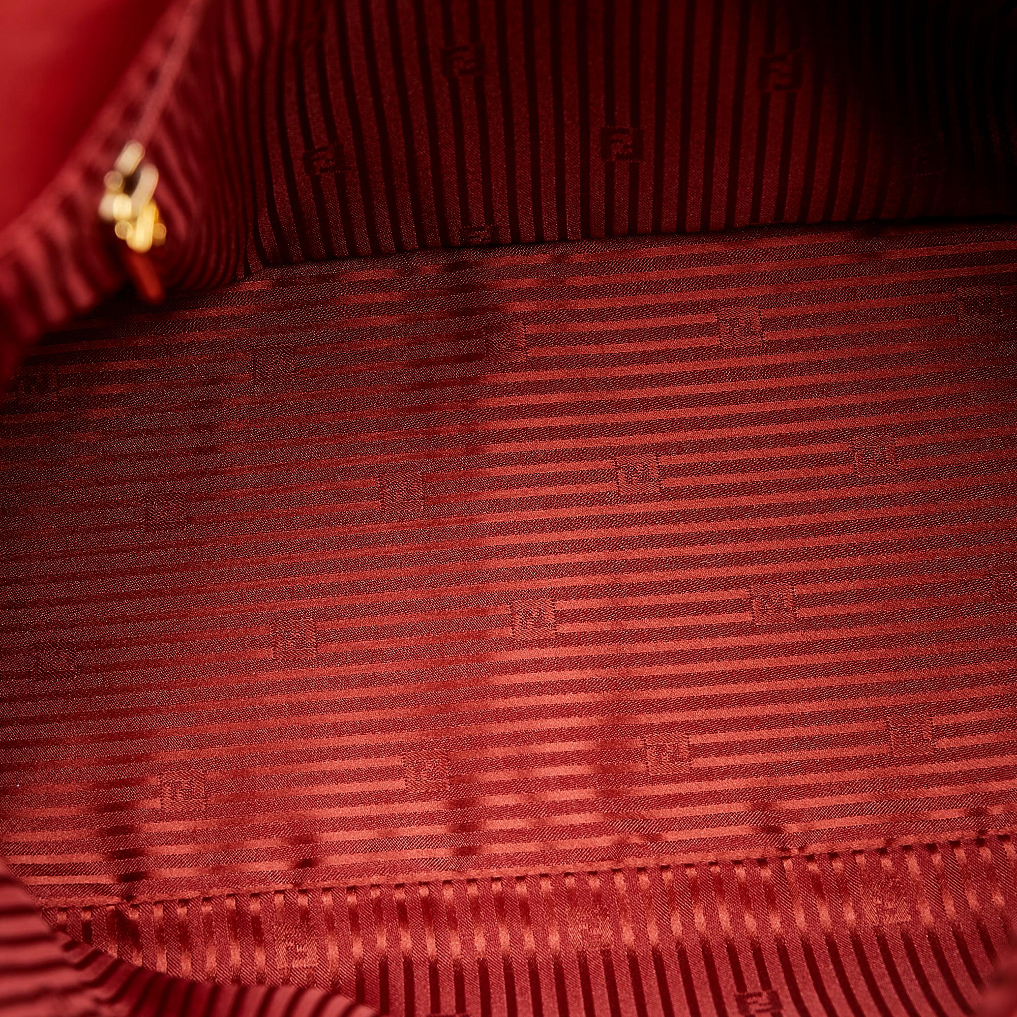 Fendi Mamma Forever Leather Shoulder Bag (SHG-36069)