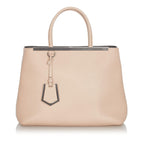 Fendi Medium 2Jours Leather Tote Bag (SHG-6QhRXM)