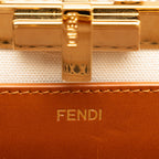 Fendi Medium Canvas Peekaboo ISeeU Satchel (SHG-45WVDg)